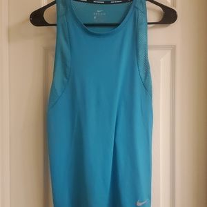 Blue Nike Running tank top MEDIUM